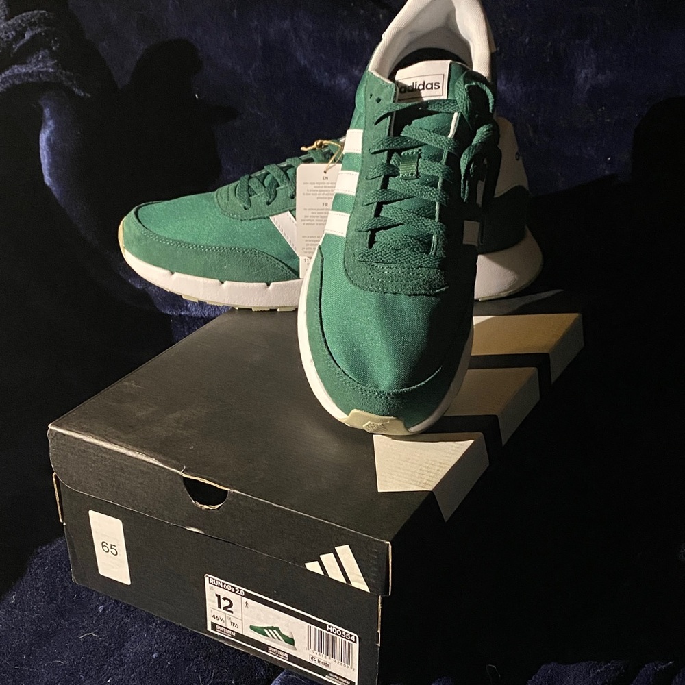 Adidas Men's Emerald Green Sneakers
